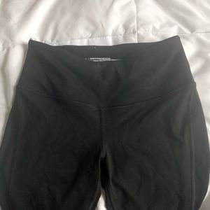 Black VICTORIA SPORT workout leggings